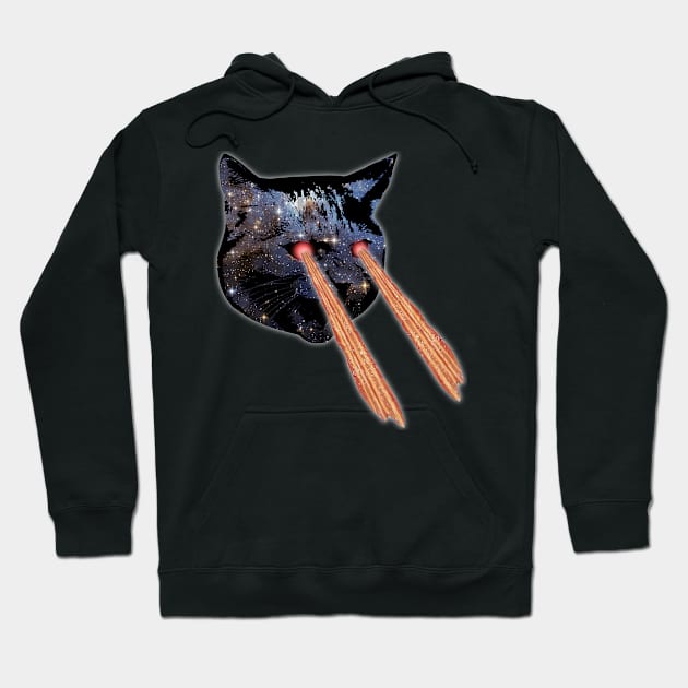 Kitty Lazers Hoodie by GrimDork